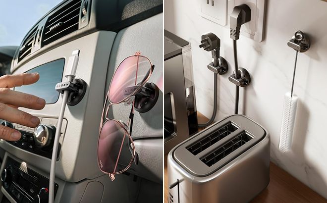 8 Pack Magnetic Cable Clips 8 Pack Magnetic Cable Clips