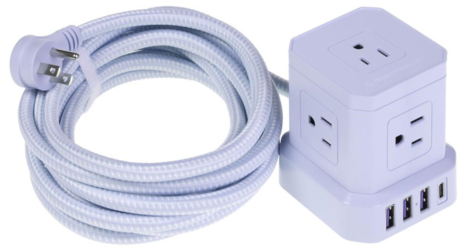 9 Outlet Surge Protector with Cord 9 Outlet Surge Protector with Cord