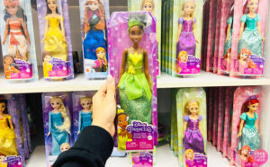 A Person Holding Disney Princess Tiana Doll