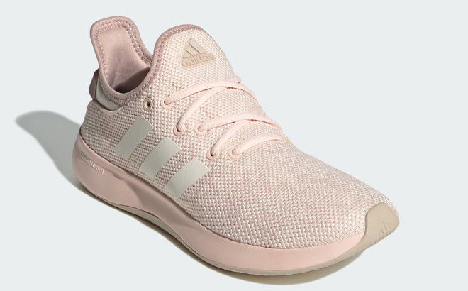 Adidas Womens Cloudfoam Pure Shoes ono a White Background