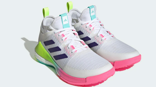 Adidas Womens Crazyflight Mid Sneakers Adidas Womens Crazyflight Mid Sneakers