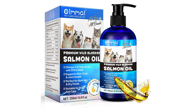 Alaskan Salmon Oil for Dogs Cats