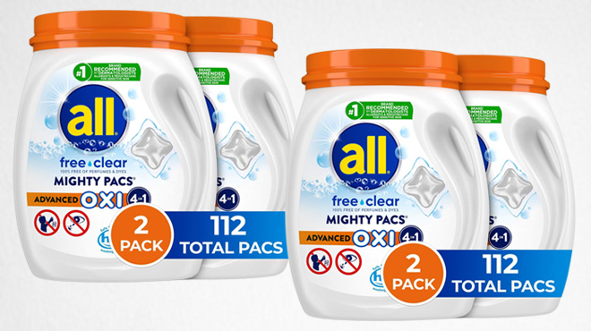 All Mighty Pacs Laundry Detergent