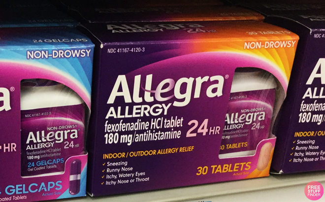 Allegra 24 hr Allergy Relief Tablets 30 ct Allegra 24 hr Allergy Relief Tablets 30 ct