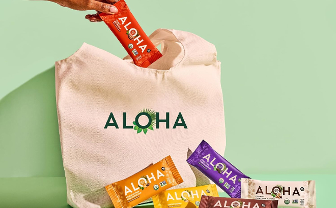 Aloha Organic Plant Based Protein Bars Aloha Organic Plant Based Protein Bars