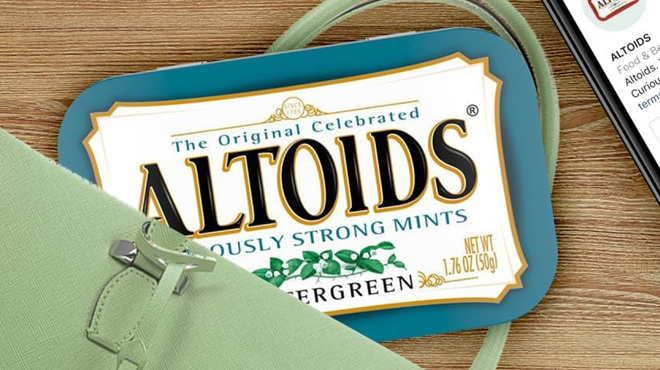 Altoids Wintergreen Candy Altoids Wintergreen Candy