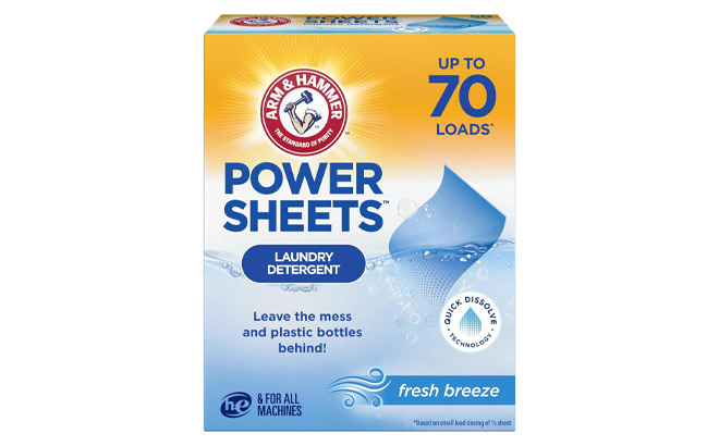 Arm & Hammer 35 Count Laundry Detergent Sheets