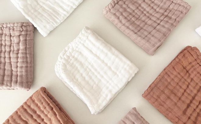 Baby Muslin Washcloths