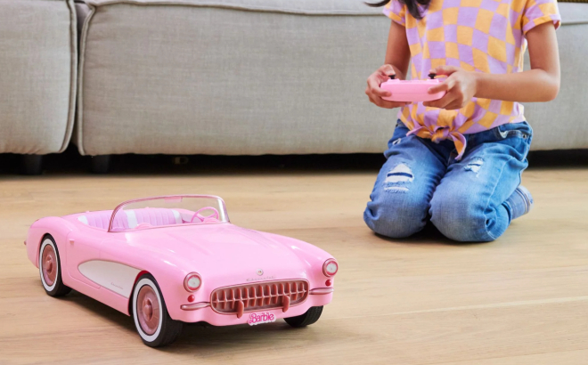 Barbie Hot Wheels RC Corvette from The Movie
