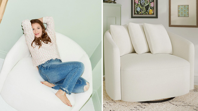 Beautiful by Drew Barrymore Swivel Chair