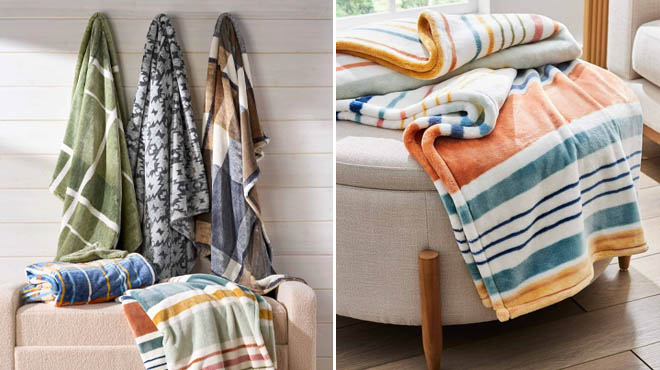 Better Homes Gardens Printed Heavyweight Ultra Plush Adult Throw Better Homes Gardens Printed Heavyweight Ultra Plush Adult Throw