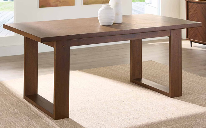 Better Homes and Gardens Ezra 72 Inch Rectangular Dining Table