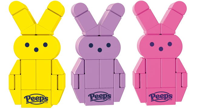 Brickcraft Peeps Bunnies Building Kit