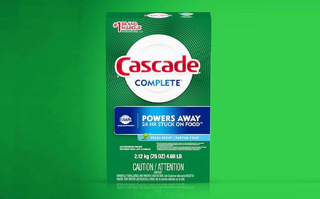 Cascade Complete Dishwasher Detergent Cascade Complete Dishwasher Detergent