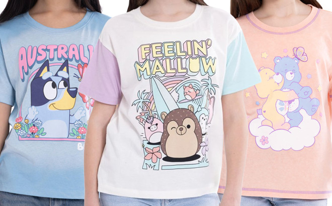 Character Girls Tees