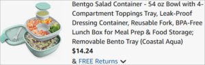 Checkout page of Bentgo Salad Container Checkout page of Bentgo Salad Container