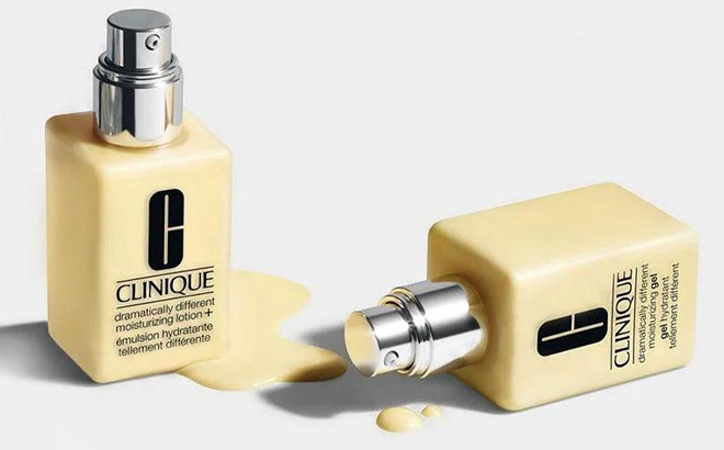 Clinique Dramatically Different Moisturizing Lotion and Dramatically Different Moisturizing Gel