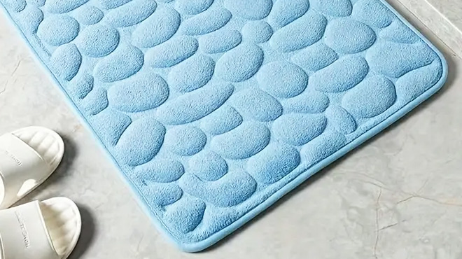 Coral Fleece Bath Rug