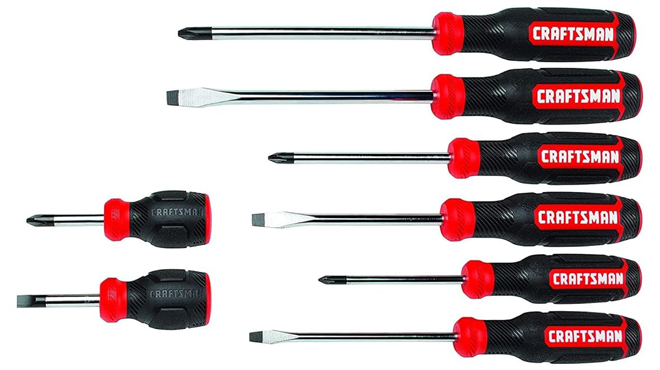 Craftsman Screwdriver 8 Piece Set
