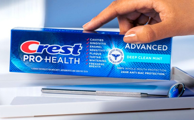 Crest Pro Health Advanced Deep Clean Mint Toothpaste 5 1 oz