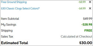 Crocs Classic Clogs Screenshot Crocs Classic Clogs Screenshot