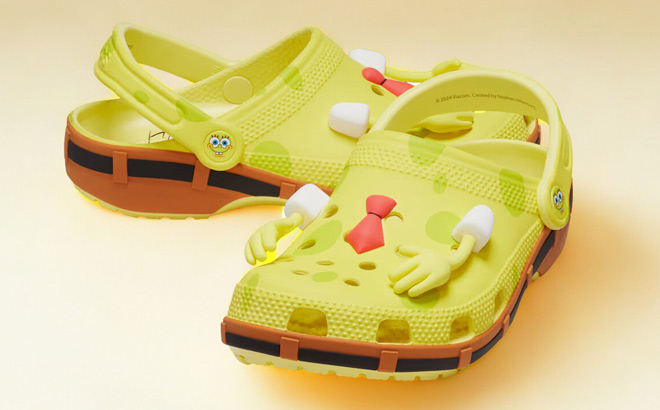 Crocs SpongeBob Classic Clogs