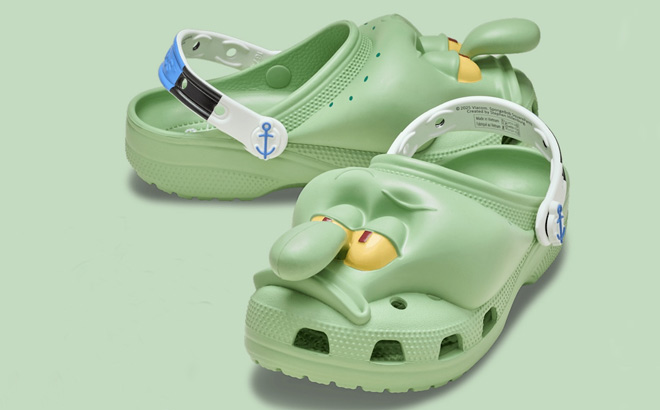 Crocs SpongeBob Squidward Classic Clogs