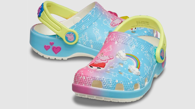 Crocs Toddlers Peppa Pig Classic Clogs