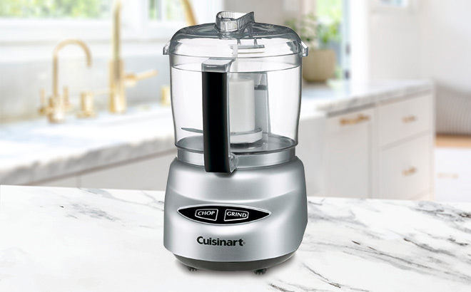 Cuisinart Food Processor on the Kitchen Table