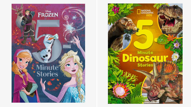 Disney Frozen and National Geographic 5 Minute Stories Hardcore Books Disney Frozen and National Geographic 5 Minute Stories Hardcore Books