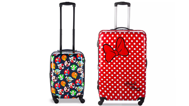Disney Mickey Mouse and Friends and Minnie Polka Luggage