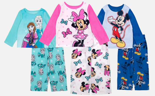 Disney Toddler Pajama Sets