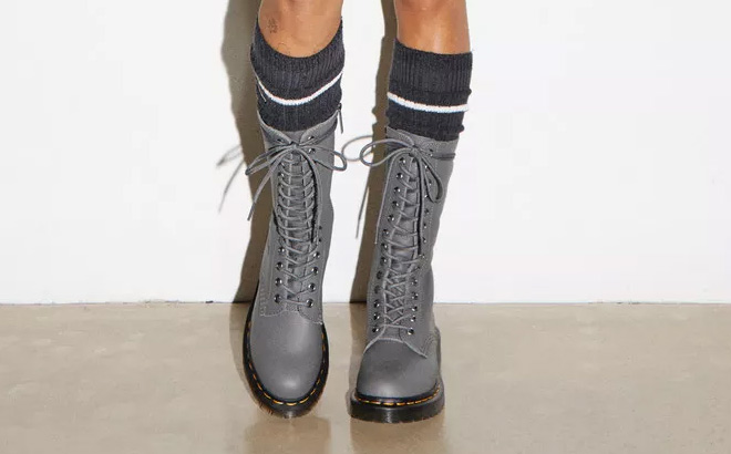 Dr Martens 1B99 Virginia Leather Mid Calf Boots 1 Dr Martens 1B99 Virginia Leather Mid Calf Boots 1