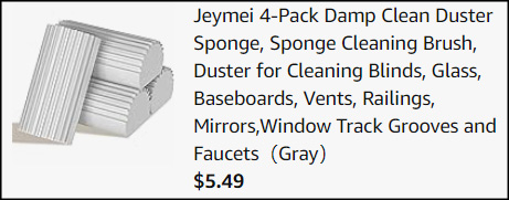 Duster Sponge 4 Pack Checkout