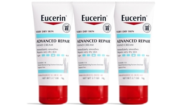Eucerin Advanced Repair Hand Cream 3 Pack