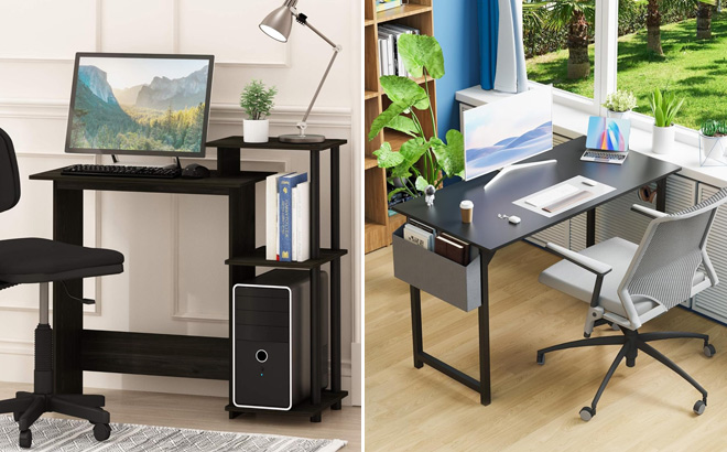 Furinno Efficient Home Laptop Notebook Computer Desk Furinno Efficient Home Laptop Notebook Computer Desk