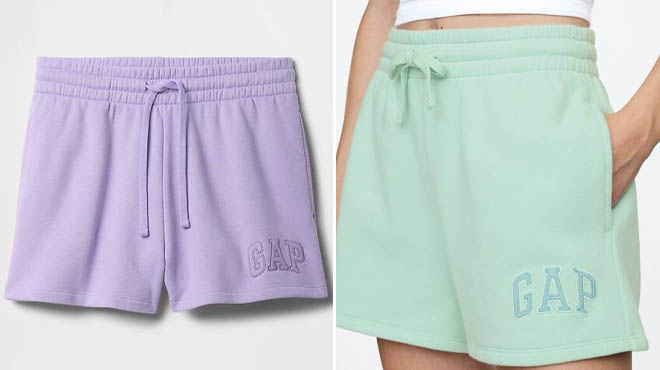 GAP Factory Logo Shorts in two colors