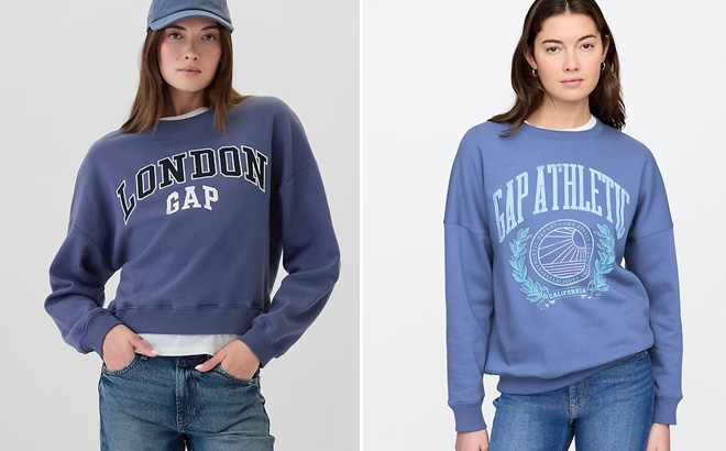GAP Factory Oversized Gap Graphic Sweatshirt GAP Factory Oversized Gap Graphic Sweatshirt