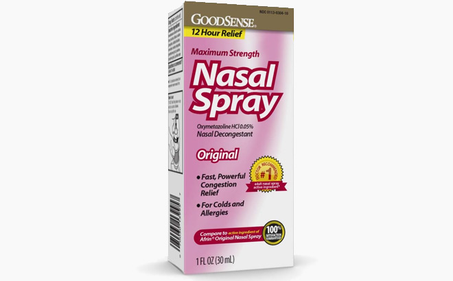 GoodSense Maximum Strength Nasal Spray