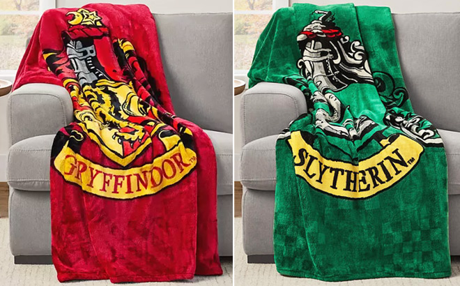 Harry Potter Silk Touch Throws Harry Potter Silk Touch Throws
