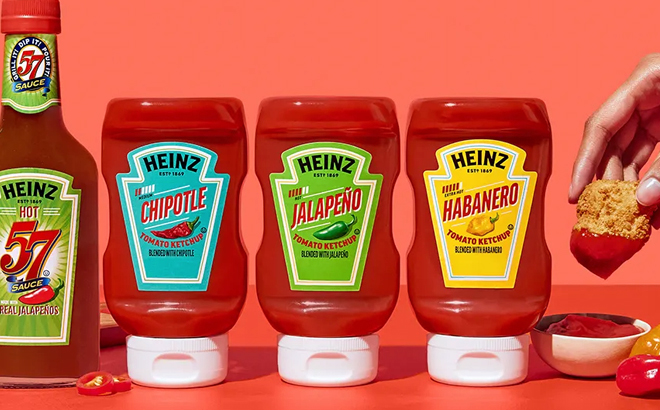 Heinzed Blended Ketchups