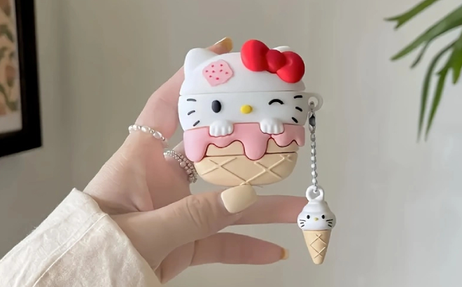 Hello Kitty Ice Cream AirPods Case