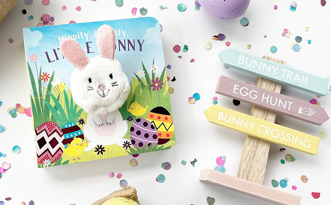 Hippity Hoppity Little Bunny Finger Puppet Board Book Hippity Hoppity Little Bunny Finger Puppet Board Book