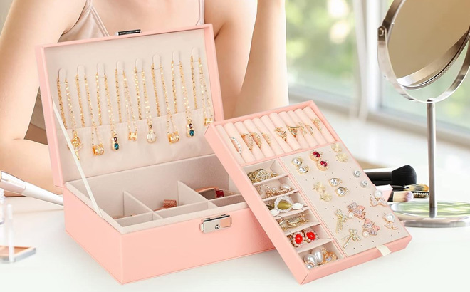 Jewelry Box on the Table Jewelry Box on the Table