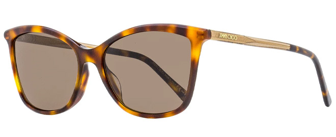 Jimmy Choo Womens Rectangular Sunglasses 56mm Jimmy Choo Womens Rectangular Sunglasses 56mm