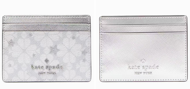 Kate Spade Flower Star Tos Slim Card Holder Kate Spade Flower Star Tos Slim Card Holder