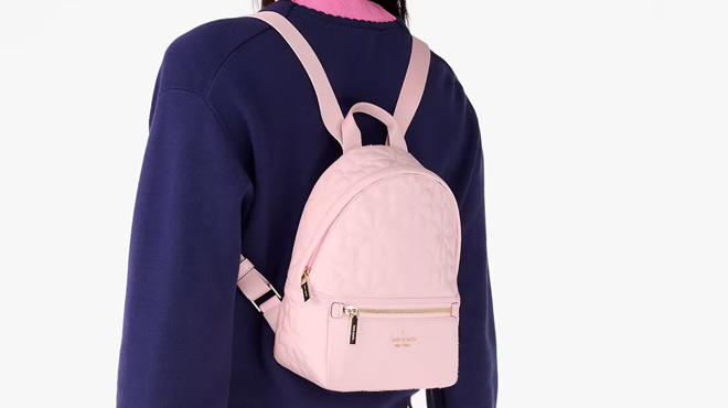Kate Spade Quilet Flower Backpack Kate Spade Quilet Flower Backpack