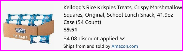 Kelloggs Rice Krispies Checkout