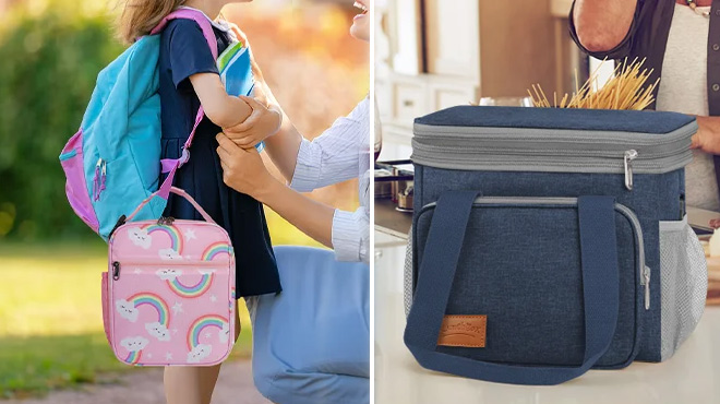 Kids Lunch Box and 17 Liters Adult Lunch Bag Kids Lunch Box and 17 Liters Adult Lunch Bag