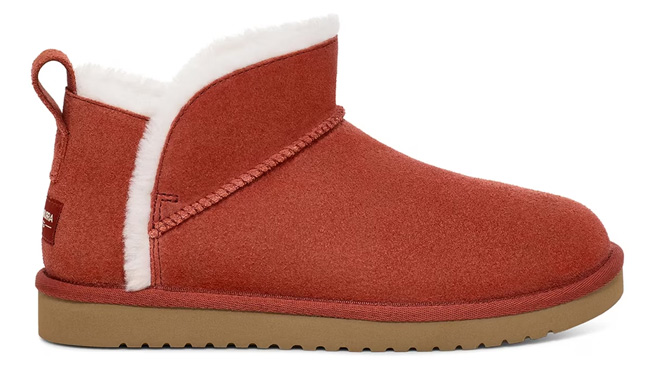 Koolaburra by UGG Koola Ultra Mini Boot in Red Color Koolaburra by UGG Koola Ultra Mini Boot in Red Color